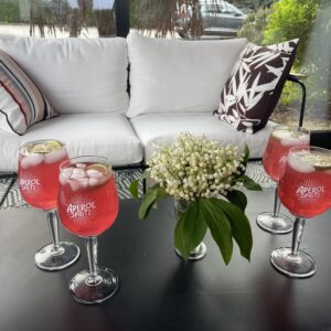 Apéritif en Dombes chez Virginie et Manu