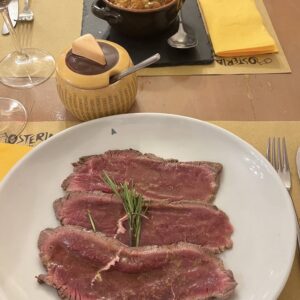 Pranzo Osteria dello Zingaro